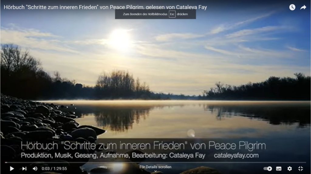 Hörbuch "Schritte zum inneren Frieden" von Cataleya Fay