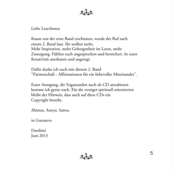 Affirmationen Band 2 - Partnerschaft (pdf-Download) – Bild 2
